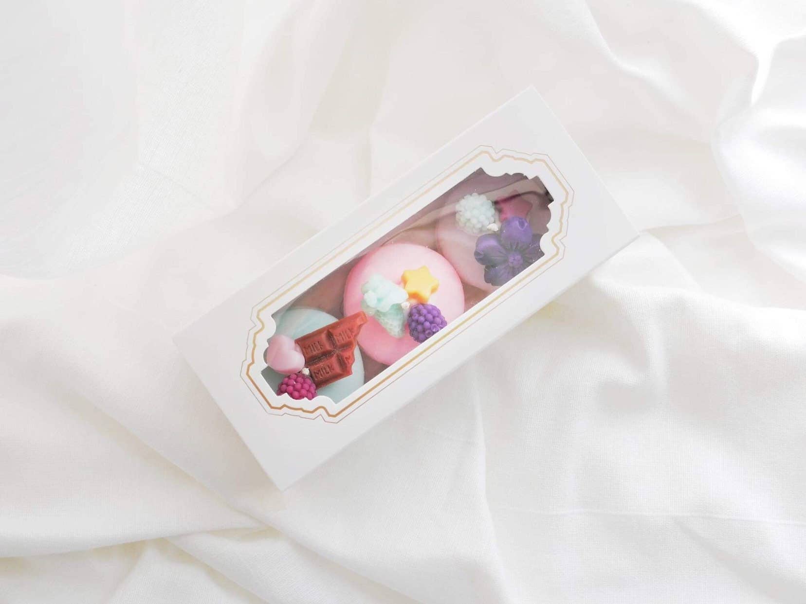 ZOETSTUDIO - Wholesale Novelty candle - Macaron Dessert Candle Trio | Soy wax5