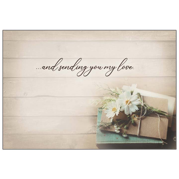 Legacy - Wholesale Thinking of You Card - Book and Daisies Thinking of You Card1