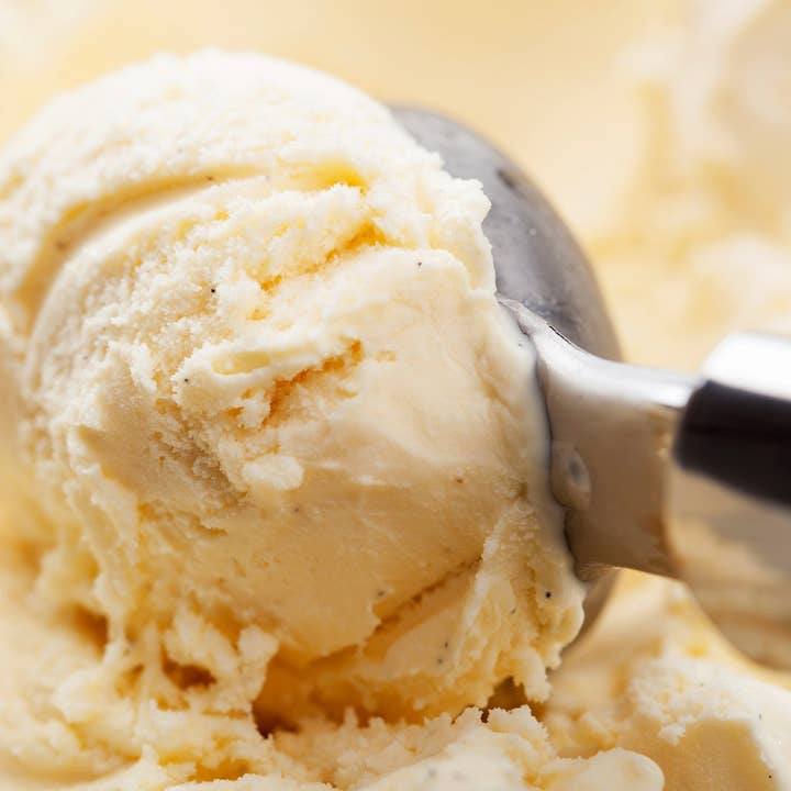 Amoretti - Wholesale Ice Cream/Sorbet - Madagascar Bourbon Vanilla Ice Cream Marbleizing Swirl