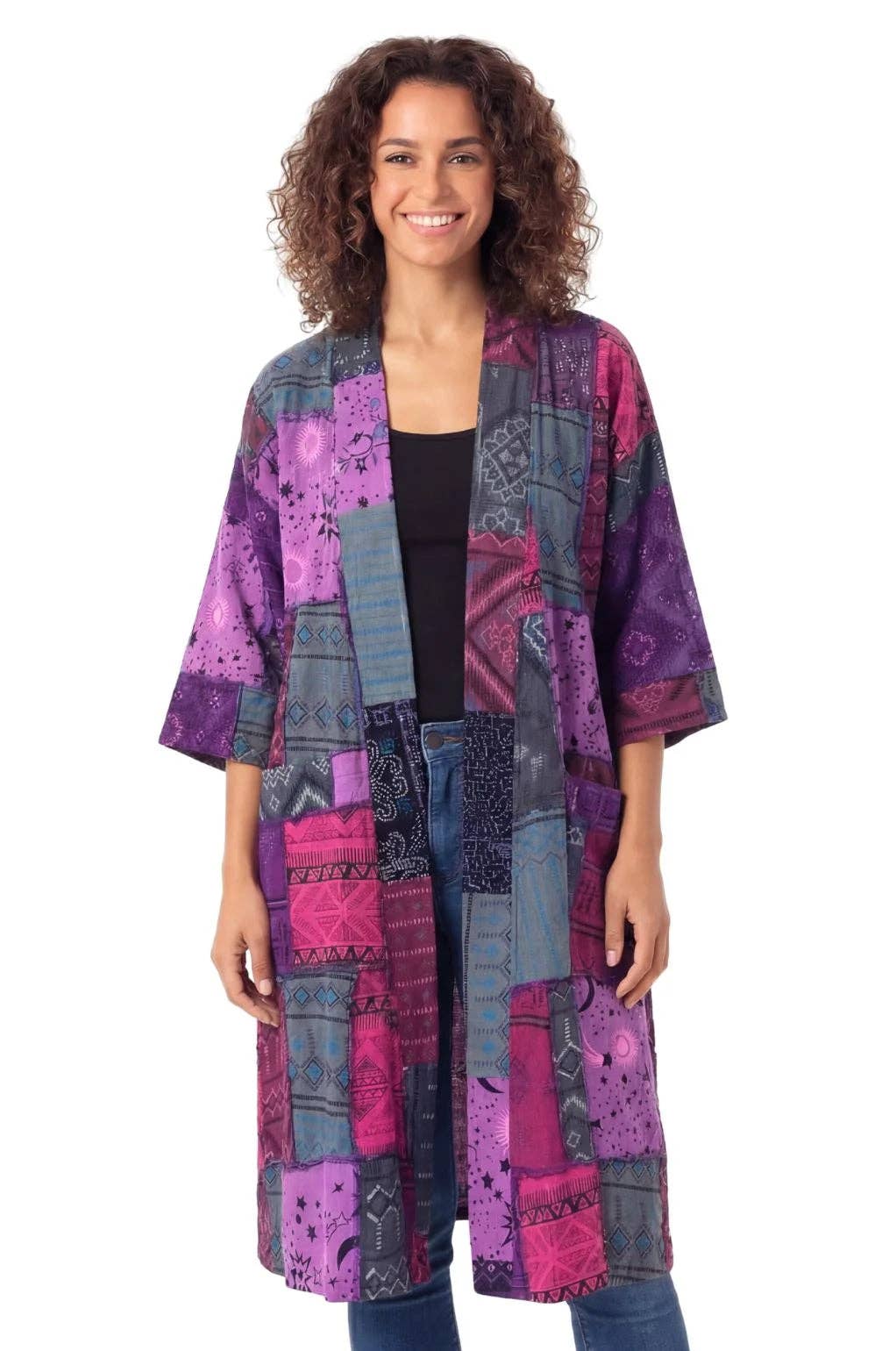 Ark Imports - Wholesale Kimono - Women's - Zaga Kimono2