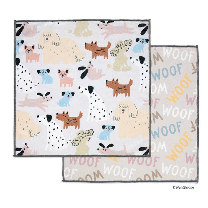 Toalhas de Microfibra para Patas de Cães Pooches & Pups, Secagem Rápida por atacado de WerkShoppe