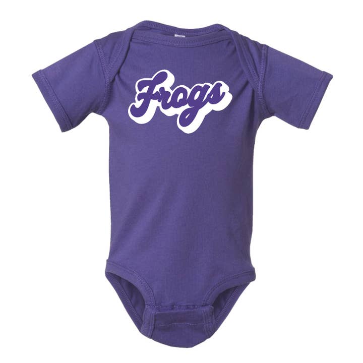 Purple White Frogs Haglos for wholesale on Faire