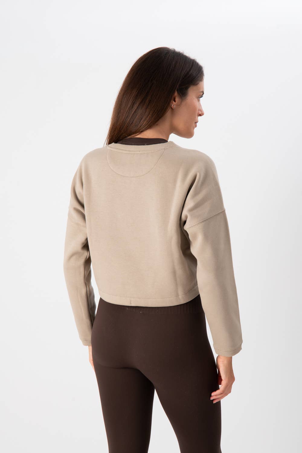 HEART and SOUL - Wholesale Sweatshirt - Women's - Felpa Corta Donna – Hamptons Sand | Heart and Soul5