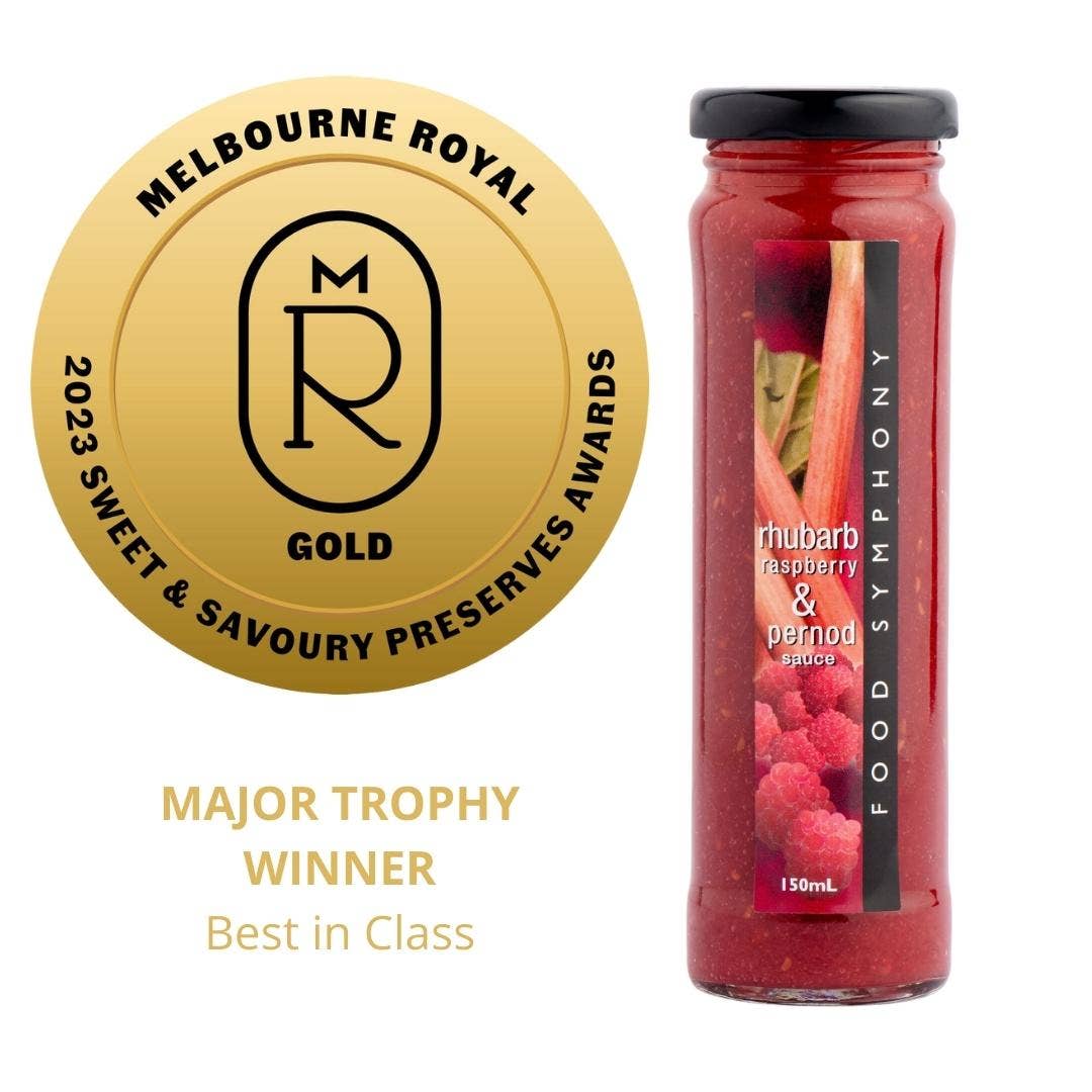 Food Symphony - Wholesale Sauce - Rhubarb Raspberry & Pernod0
