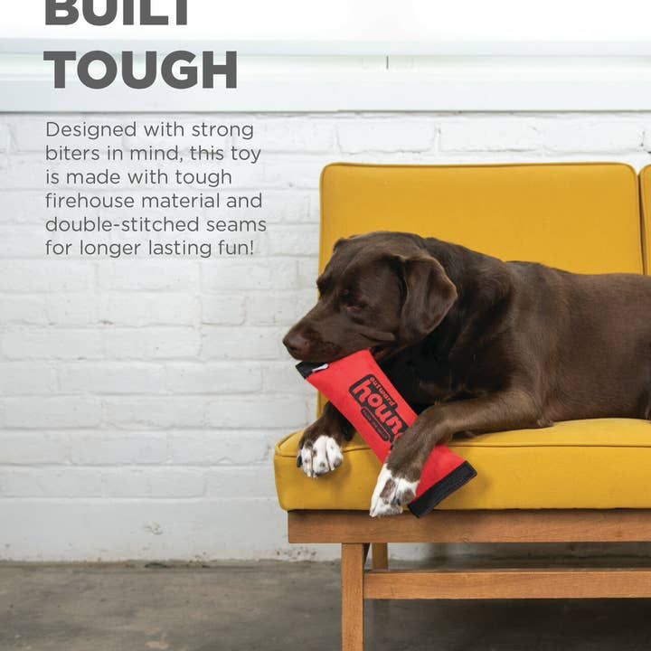 Pet Palette Distribution - Wholesale Pet Plush Toy - Dog - Outward Hound Fire Hose Fetch Durable Dog Toy Red Large