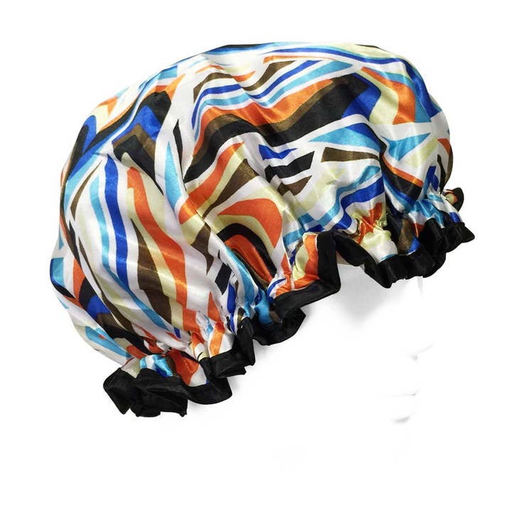 Wrapables.com - Wholesale Showercap - Wrapables Trendy Satin Shower Cap12