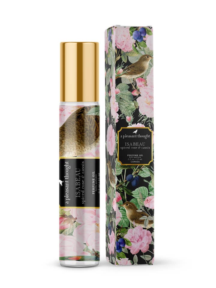 ISABEAU – gewürzte Rose & Cassis | Parfümöl für den Großhandel von A Pleasant Thought