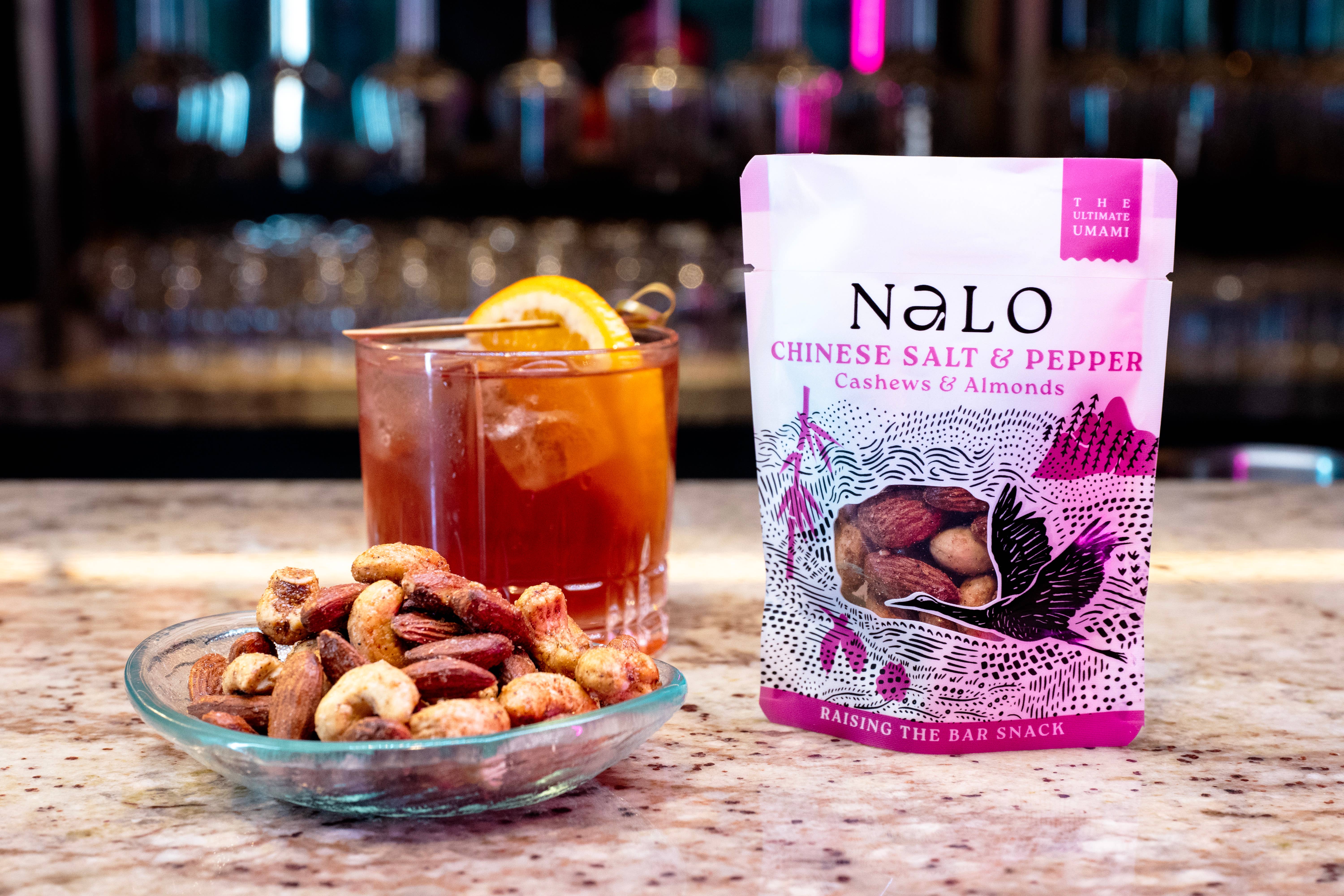 Nalo – wholesale Nuts – Chinese Salt & Pepper | Cashews & Almonds (40g) - CASE OF 123