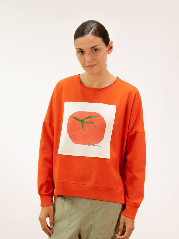 PAN Producto Básico - Wholesale Sweatshirt - Women's - Tomato Sweatshirt0
