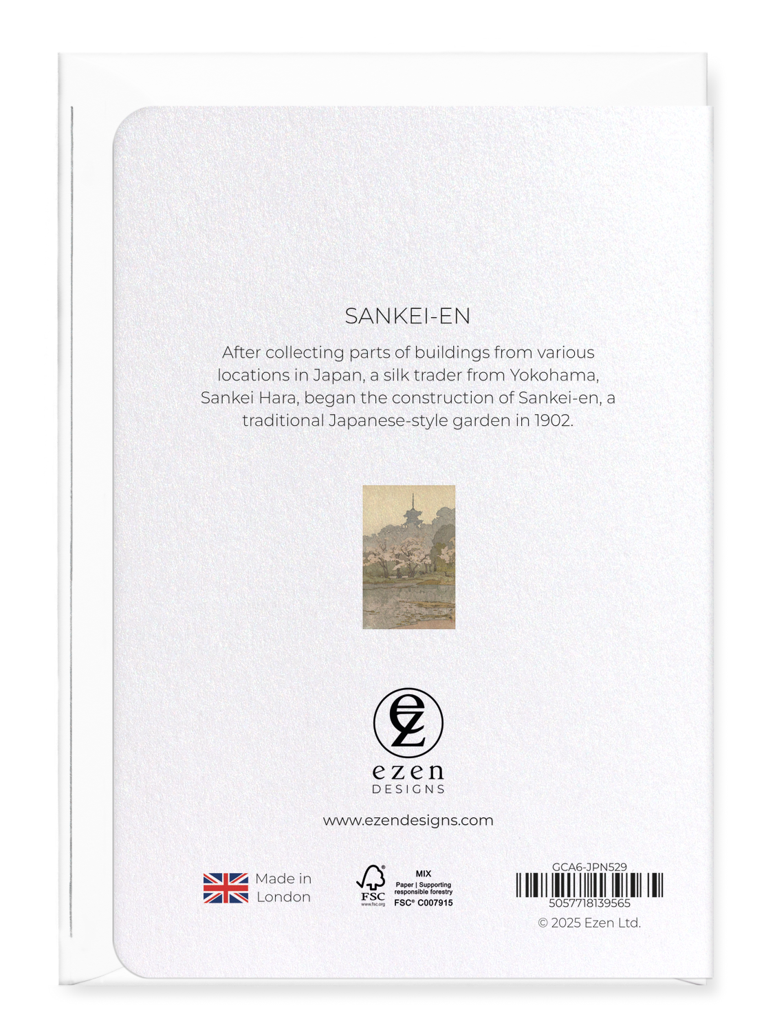 Ezen Trade – wholesale Everyday greeting card – SANKEI-EN: Japanese Greeting Card1