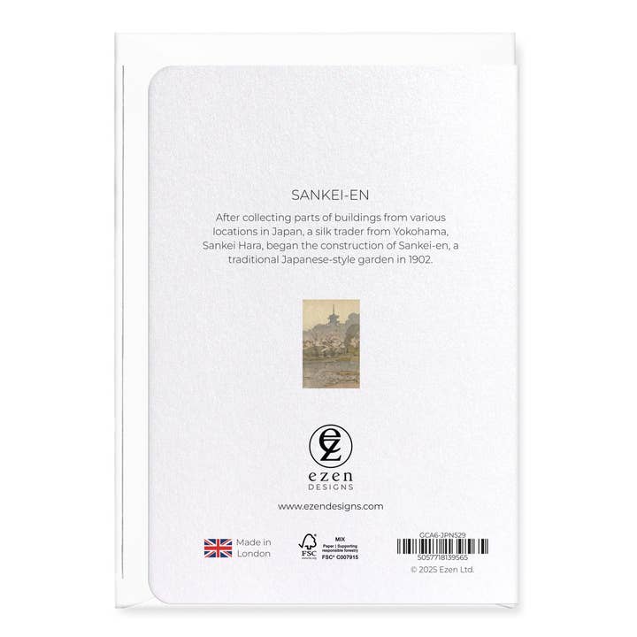 Ezen Trade – wholesale Everyday greeting card – SANKEI-EN: Japanese Greeting Card1