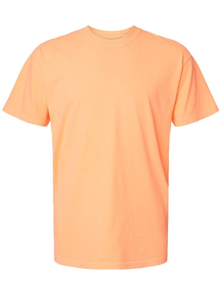 Wholesale Accessory Market - Wholesale Screen Printed T-Shirt - Women's - Turquoise Checkered Boot Stitch Comfort Colors Adult Ring-Spun Cotton Tee1