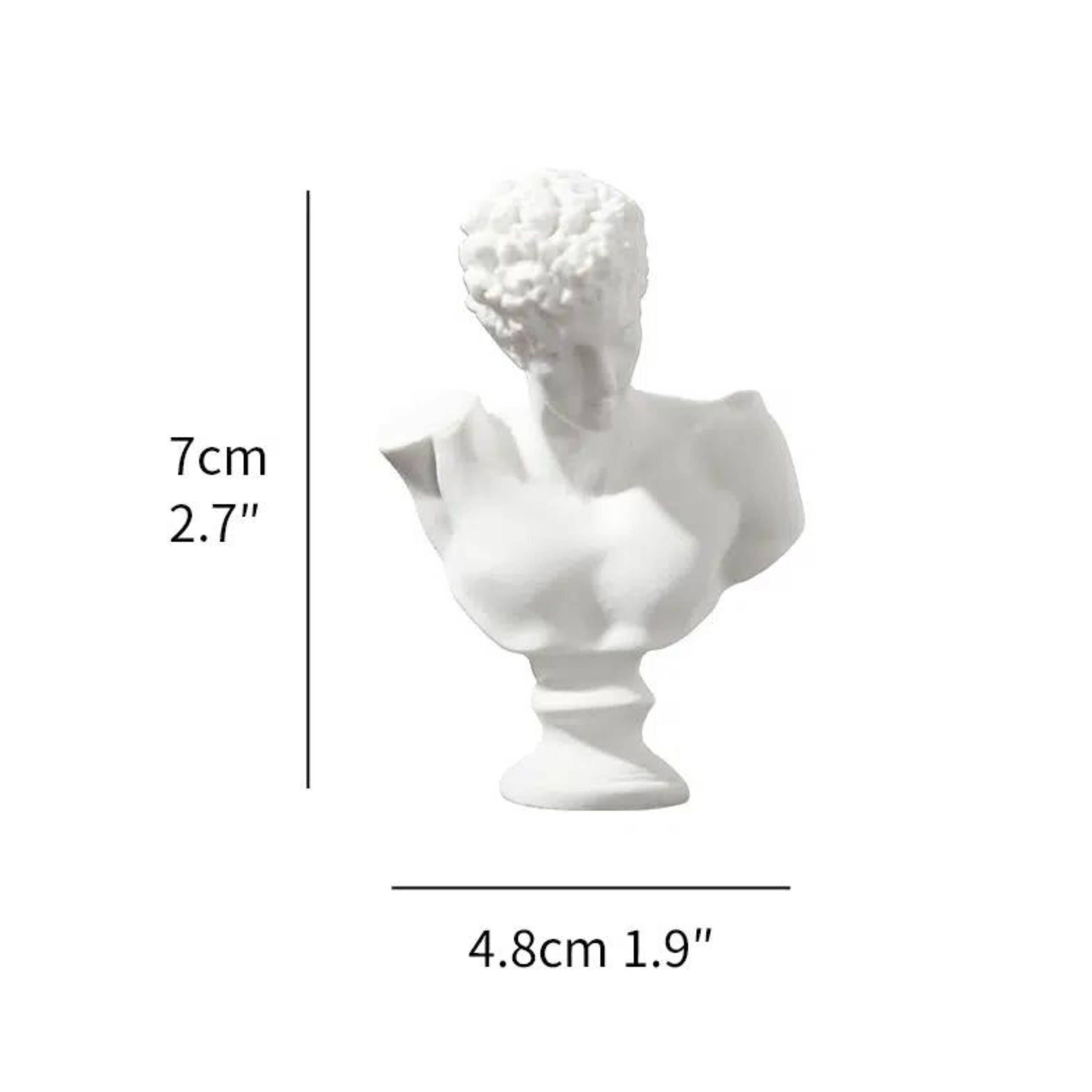 Magnifique Hearts - Wholesale Decorative Figurine - Miniature Greek Busts - Intricately Carved22