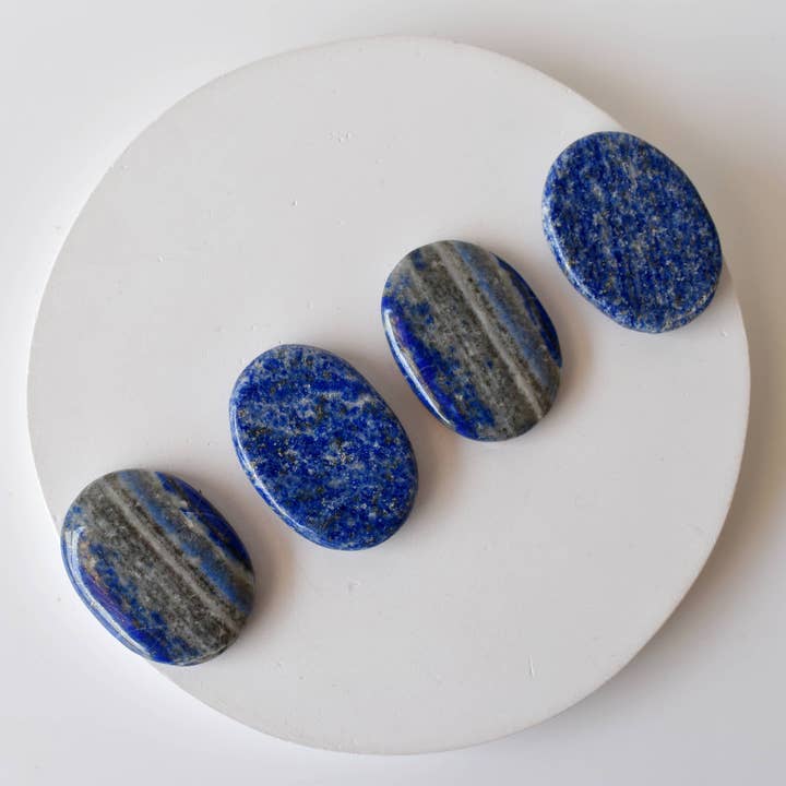 Soothing Crystals - Wholesale Spiritual Stone/Crystal - Palm Stones | Lapis Lazuli | Thumb Crystal | Pocket Gemstone1