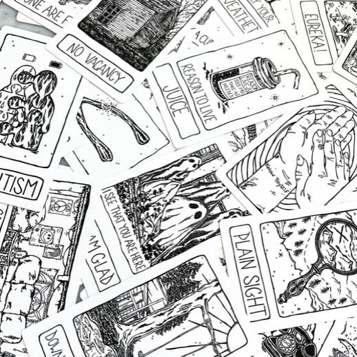 Everyday Magic - Venta al por mayor Cartas del tarot - Visiones en el espacio liminal - Oracle Deck3