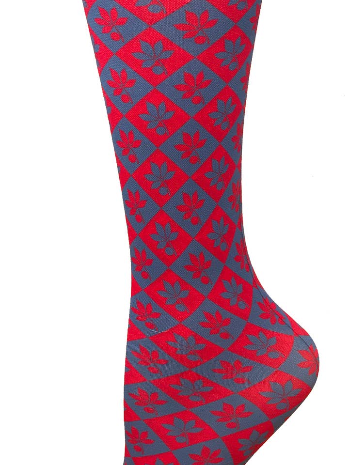 Buckeyes - Chaussettes de compression mignonnes pour la vente par Cutieful