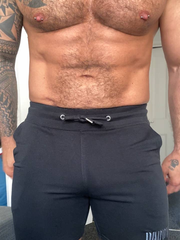 Daddy Embroidered Organic Trainer Shorts for wholesale by Unapologaytic