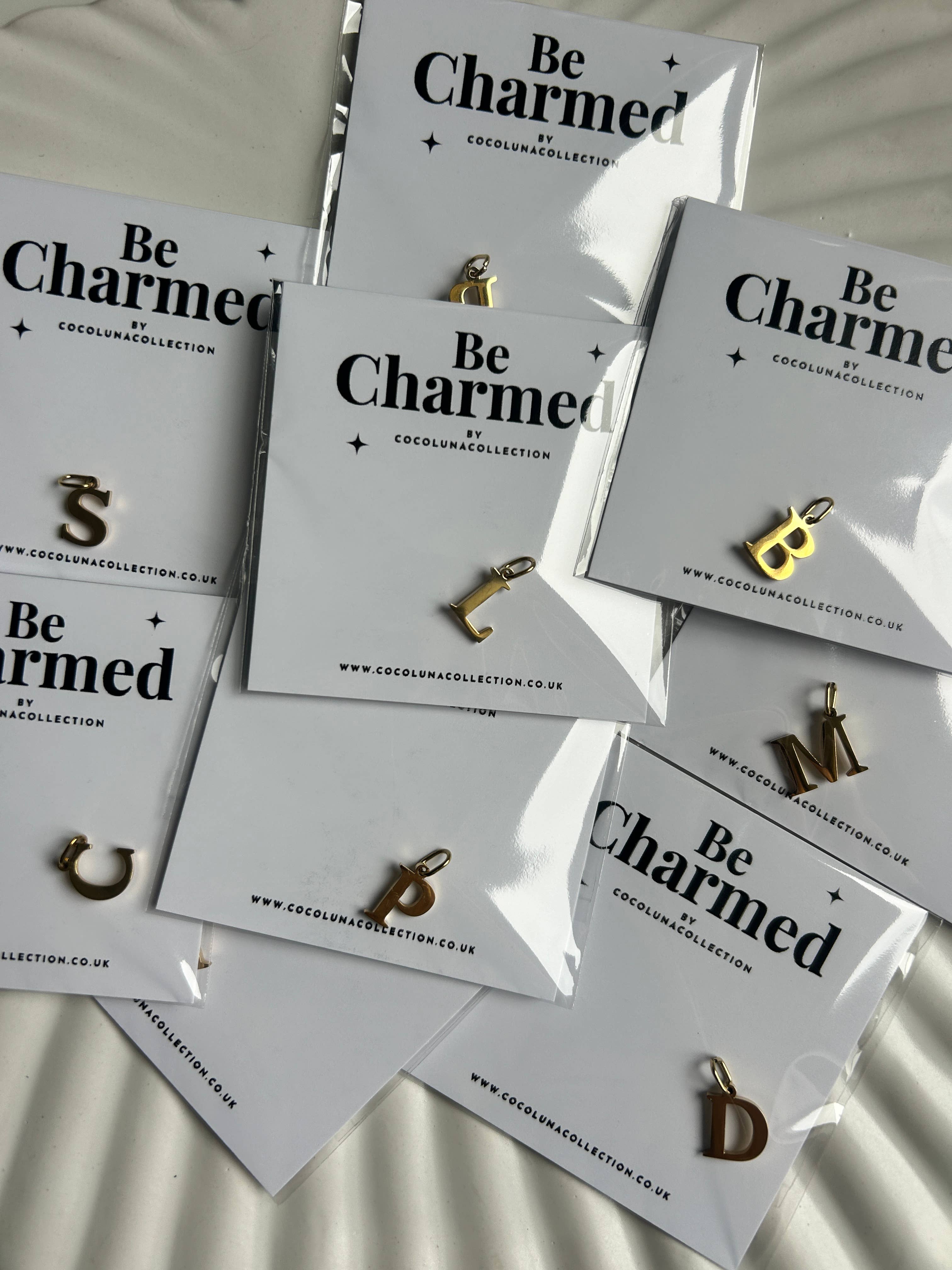 Coco Luna Collection – wholesale Individual charm/pendant – Letter Charms E | Charms1