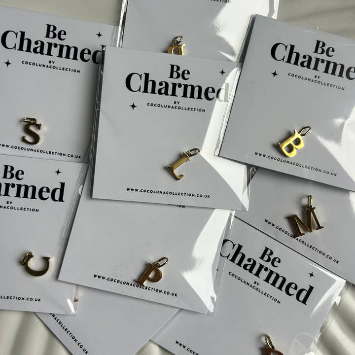 Coco Luna Collection - Wholesale Individual charm/pendant - Letter Charms S | Charms1