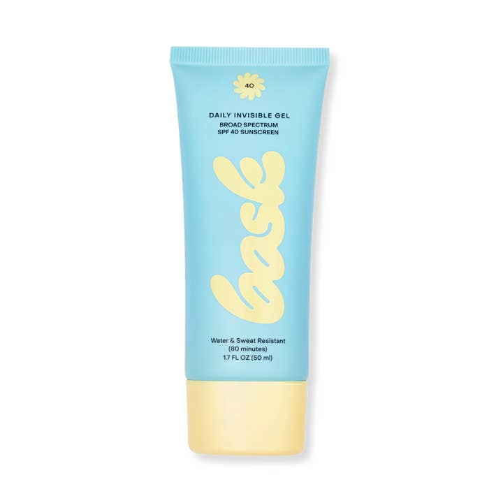 Bask SPF 40 Daily Invisible Gel Face Sunscreen for wholesale by Bask Sunscreen