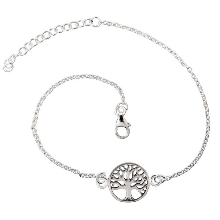 Sølv Livets Træ Armbånd (USA-DDP) for engroshandel hos Silver Jewellery Cavern Wholesale