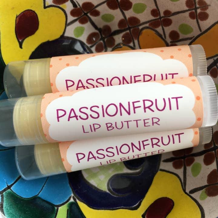 Passion Fruit Lip Butter ~ Lip Balm ~ Lip Moisturizer for wholesale by Enough Body