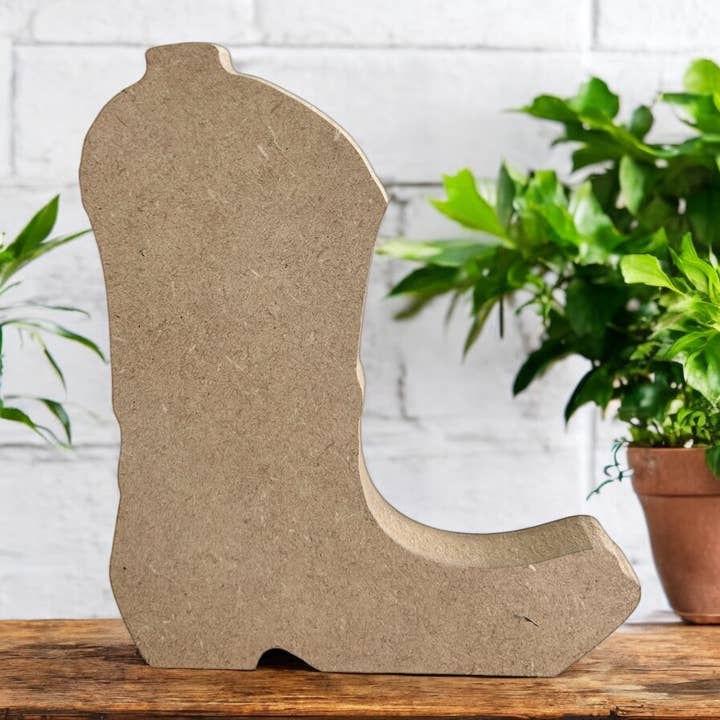 Inkwood Crafters - Wholesale Decorative Tabletop Object - American Flag Wood Cowboy Boot - Patriotic Country Decor1