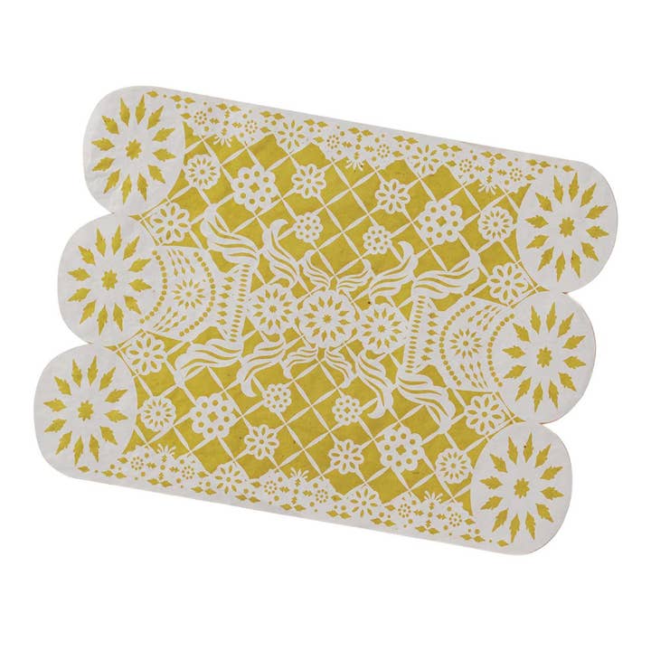 SERRV International - Wholesale Disposable Placemat - Festival Paper Placemats - Set of 43