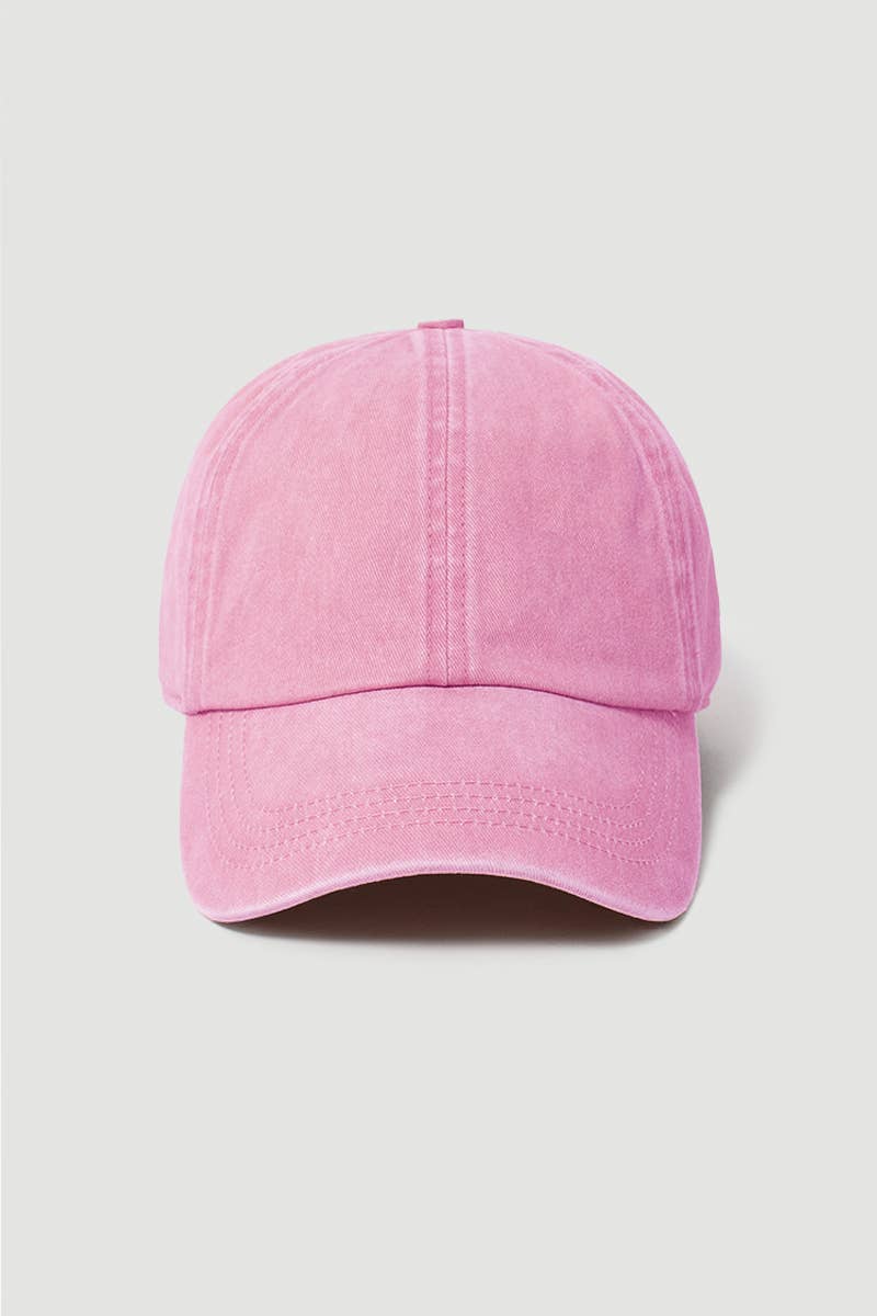 David And Young - Wholesale Baseball Cap - Unisex - GWCAP18670 - Stone Washed Twill 6 Panel Baseball Cap11