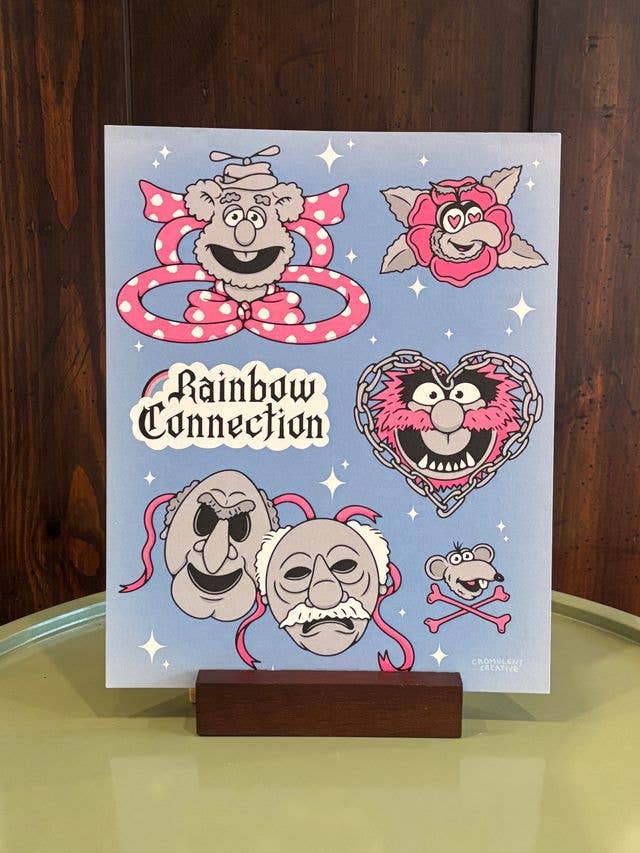 Conexión Arcoíris // Impresión 8x10 para venta al por mayor de Cromulent Creative