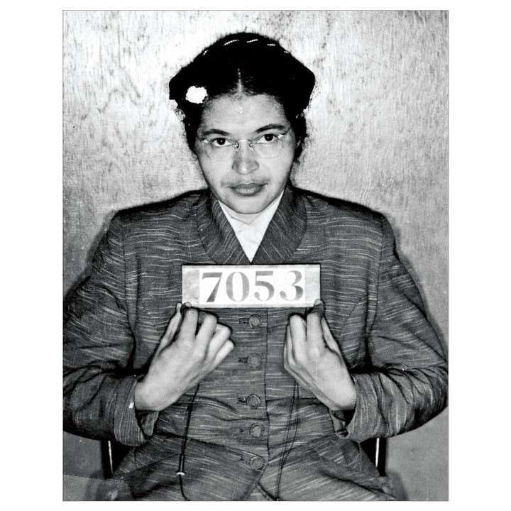 2.5'' x 3.5 Rosa Parks Mug Shot Magnet for wholesale by Fridgedoor