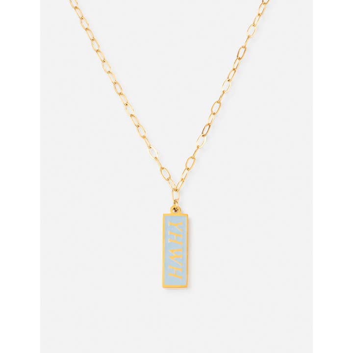 Elevated Faith - Wholesale Pendant/Charm Necklace - Enamel YHWH Necklace