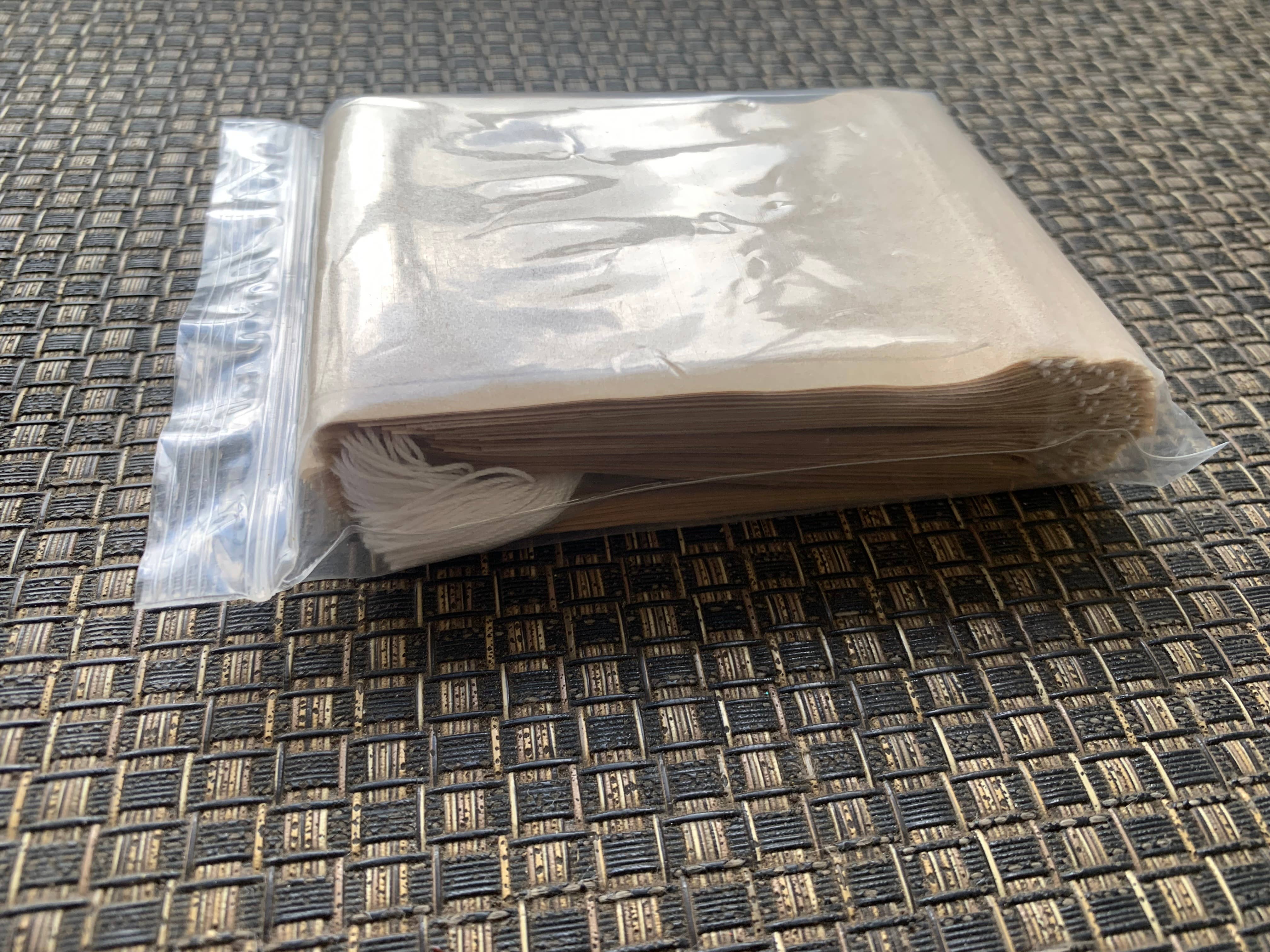 Trishnna Tea - Wholesale Tea Bags - Brown paper Tea Bags- Set of 100- Large Size1