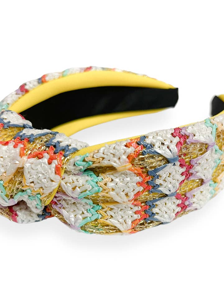 Tweed Multi Color Headband-3 Pk for wholesale by The Sandy Pearls