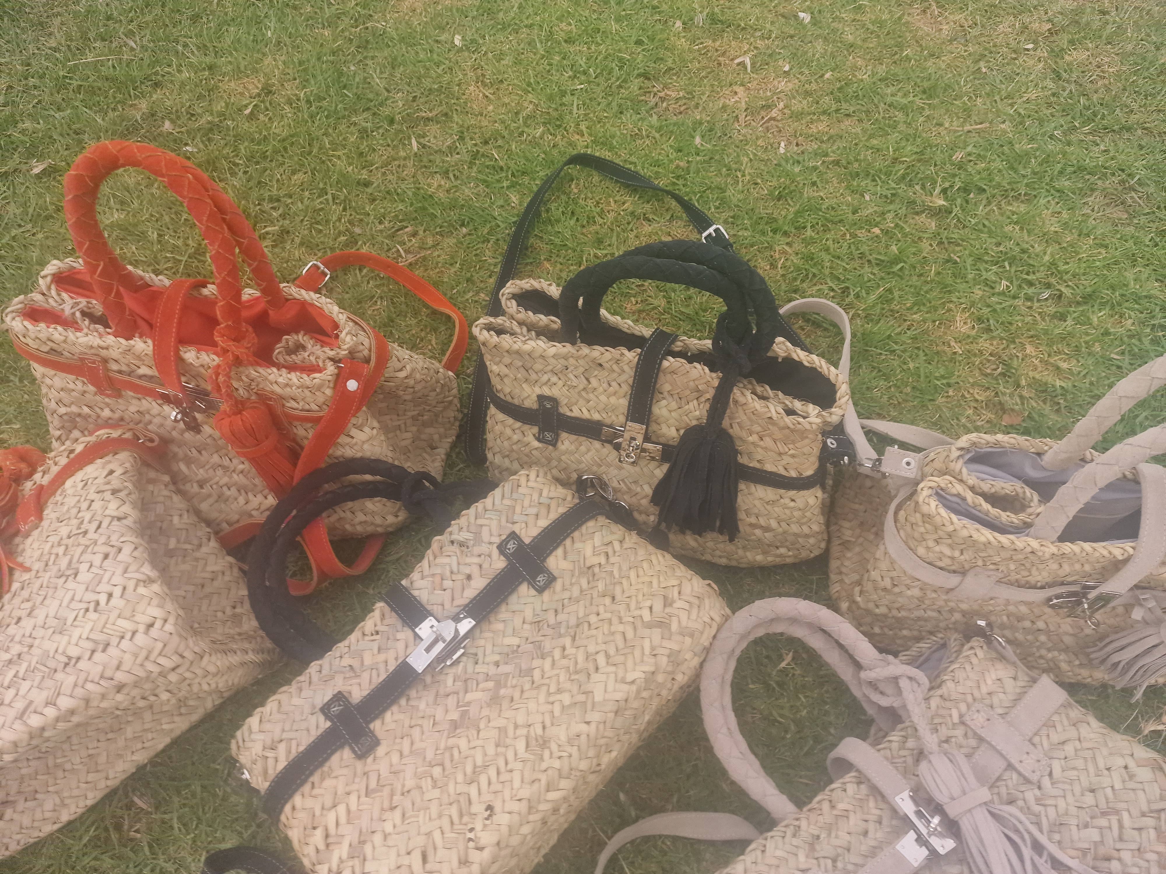 martitec – wholesale Strandväska – Korgväska med flätade mockahandtag och shoppingväska5