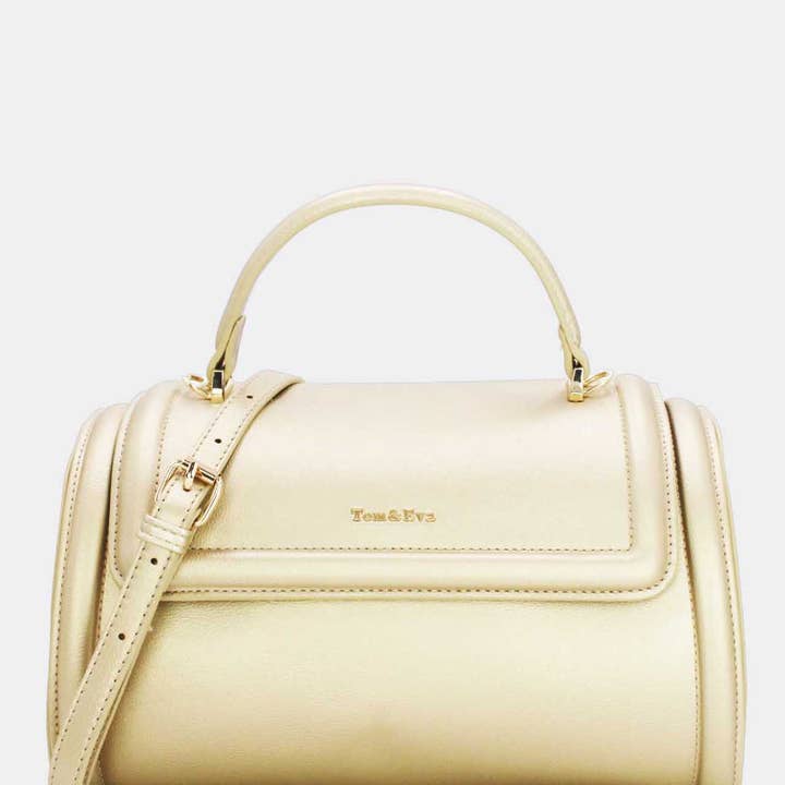 Tom&Eva (F.D.M diffusion) - Wholesale Top Handle Bag - Women's - Bowling Handbag-69122
