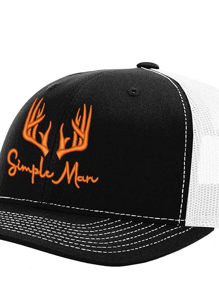Simple Man Adjustable Embroidered Trucker Hat for wholesale by Multi-Vendor Sales