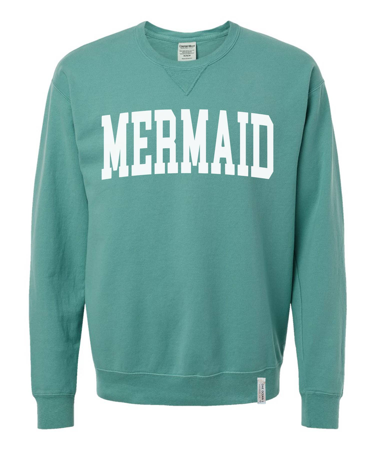 One Ocean Apparel Co.. - Wholesale Graphic Sweatshirt - Unisex - MERMAID Crewneck - CUSTOM COLORS11