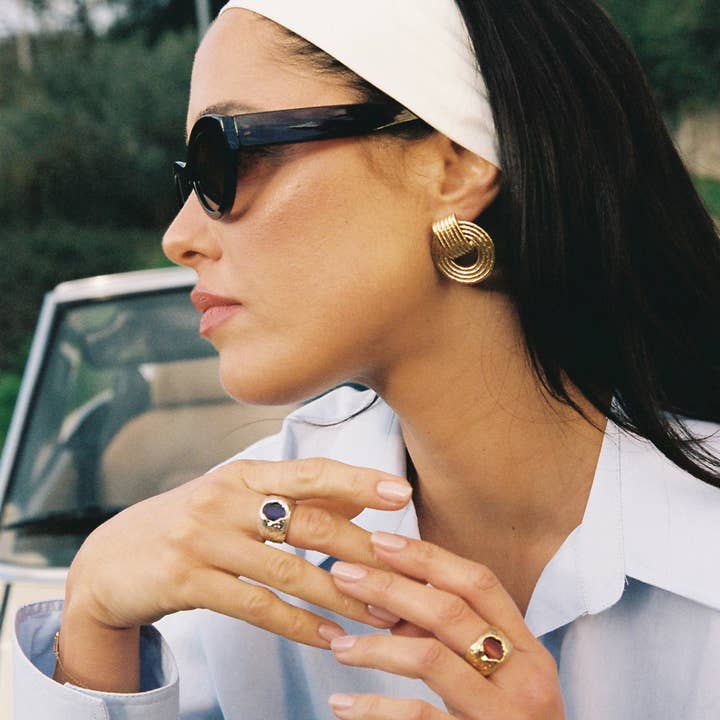 Agapée Jewelry – wholesale Hoop-örhängen – Giulia örhängen | Smycken i guld | Present | Vattentäta2