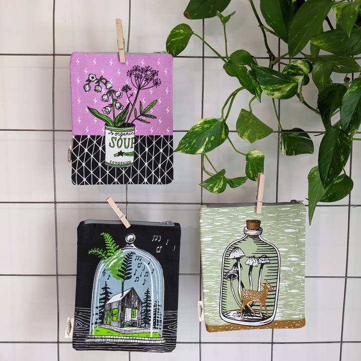 ilikesara | art + goods - Wholesale Pouch - Women's - zippered pouch | bell jar home