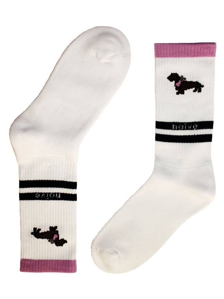Naïve - Wholesale Socks - Unisex - SPORT TECKEL LILA0