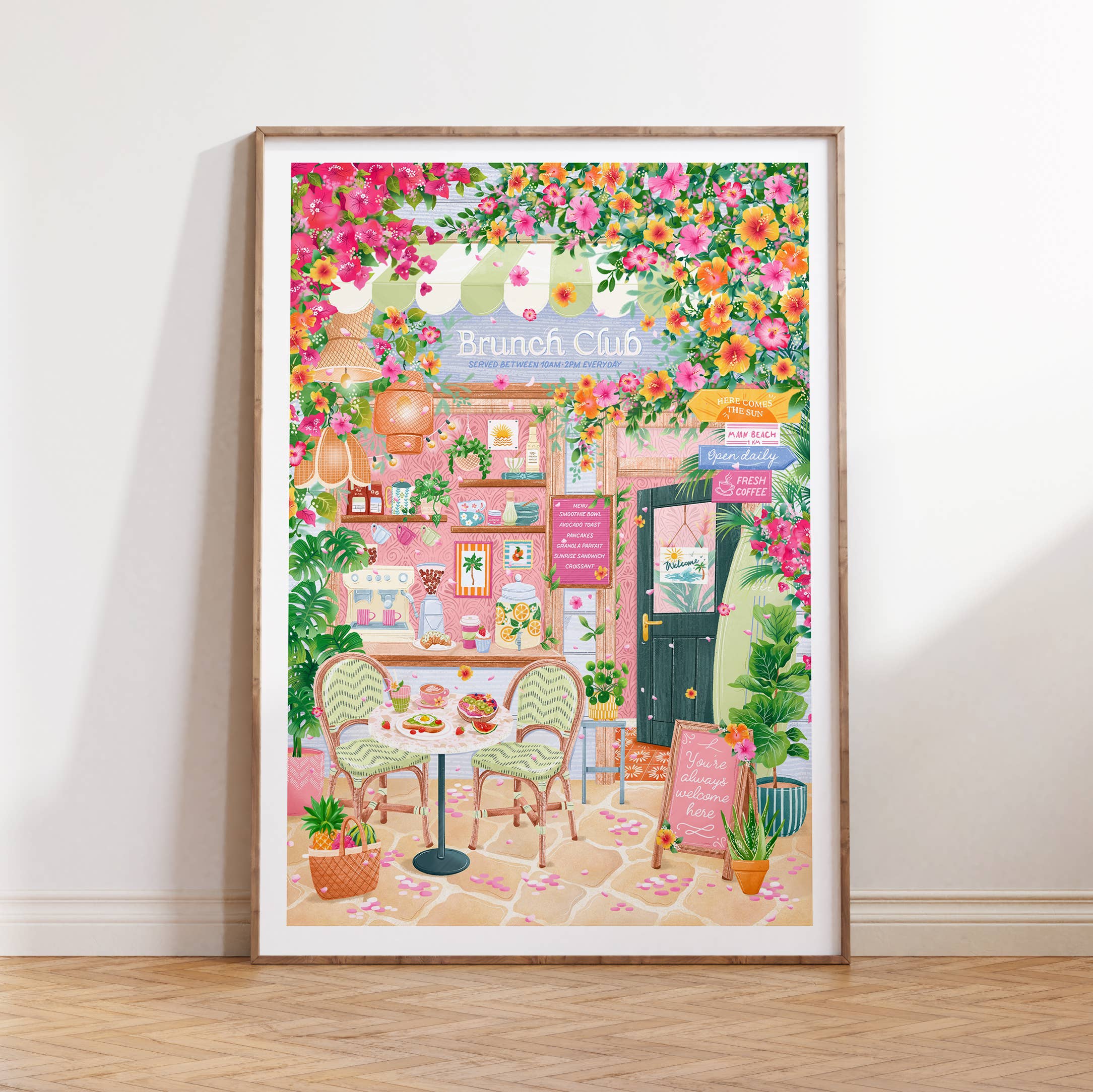 Simply, Katy – wholesale Art print – Brunch Club 1