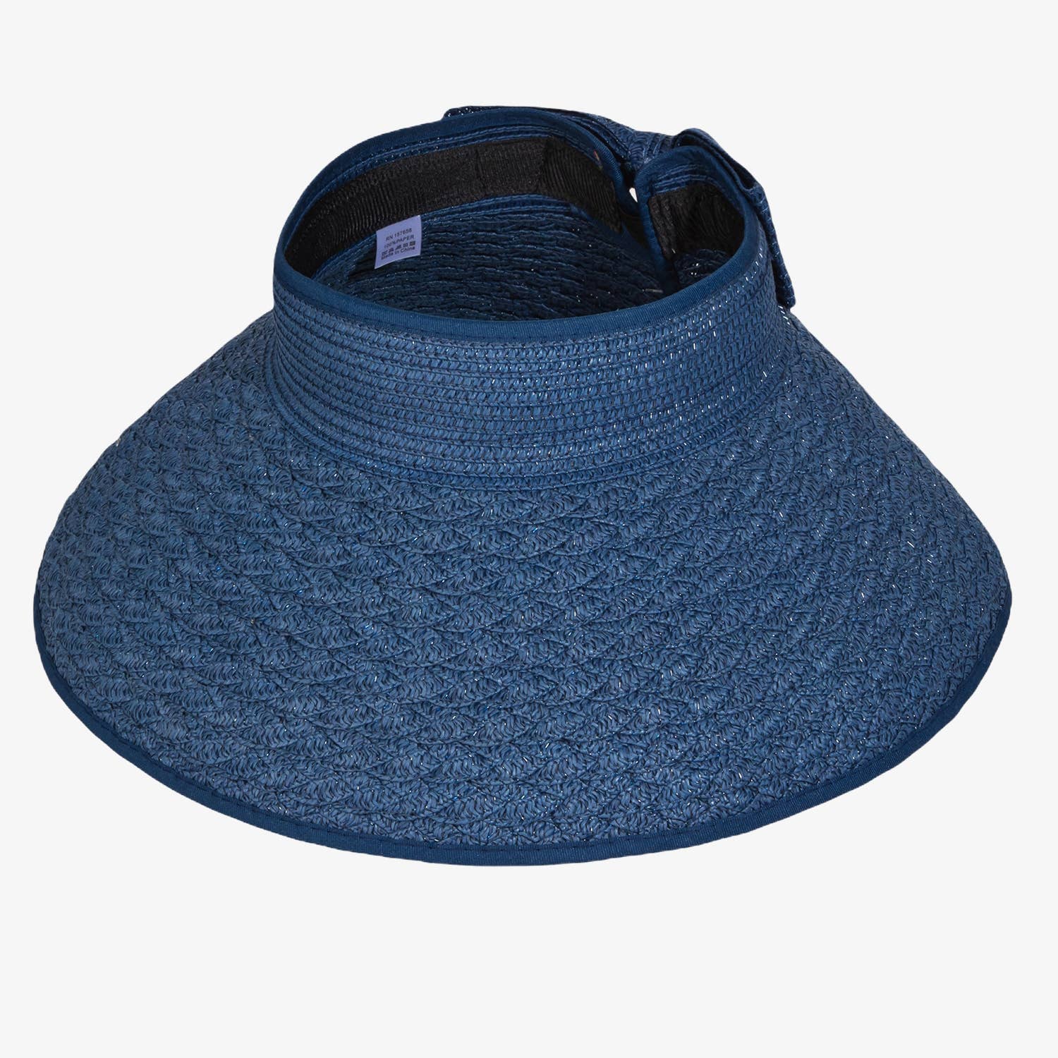 Collections by Fame Accessories - Wholesale Visor - Women's - Summer Straw Visor Sun Hat6