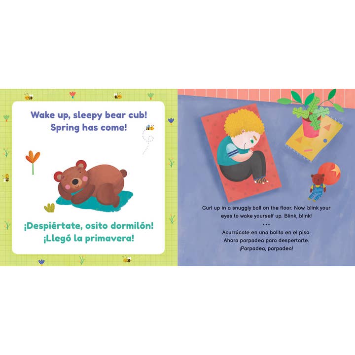 Barefoot Books - Wholesale Book - Kids - Niños yoga: Brave Bear / Oso valiente