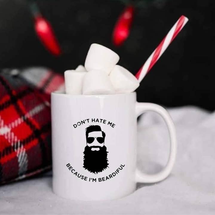 Beardiful mug for wholesale by Sun Lovin Accessories