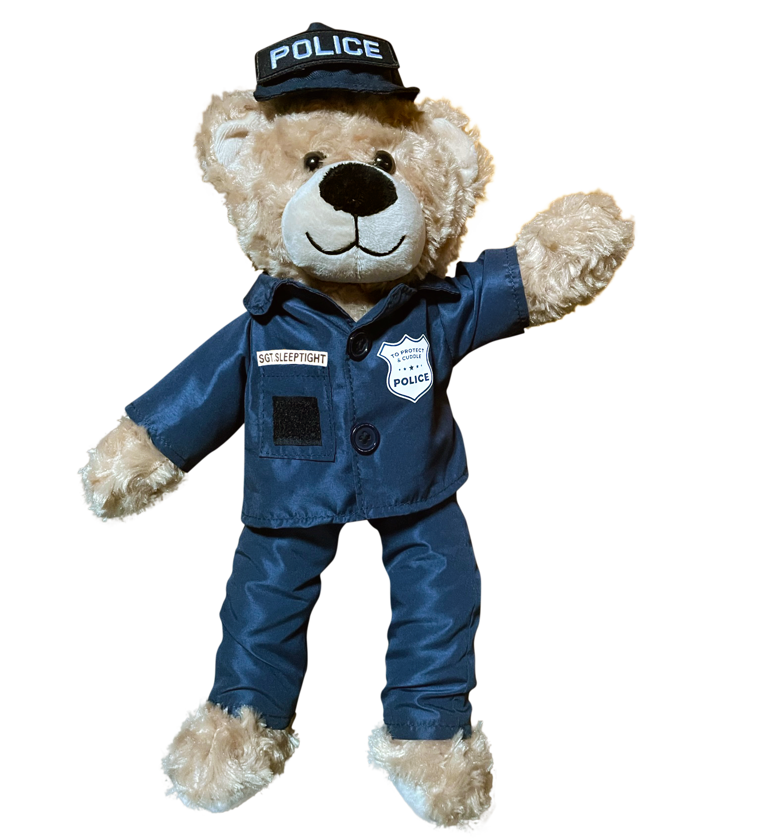 ZZZ Bears - Wholesale Stuffed/Plush Toy - Kids & Baby - Sgt Sleeptight - Police3