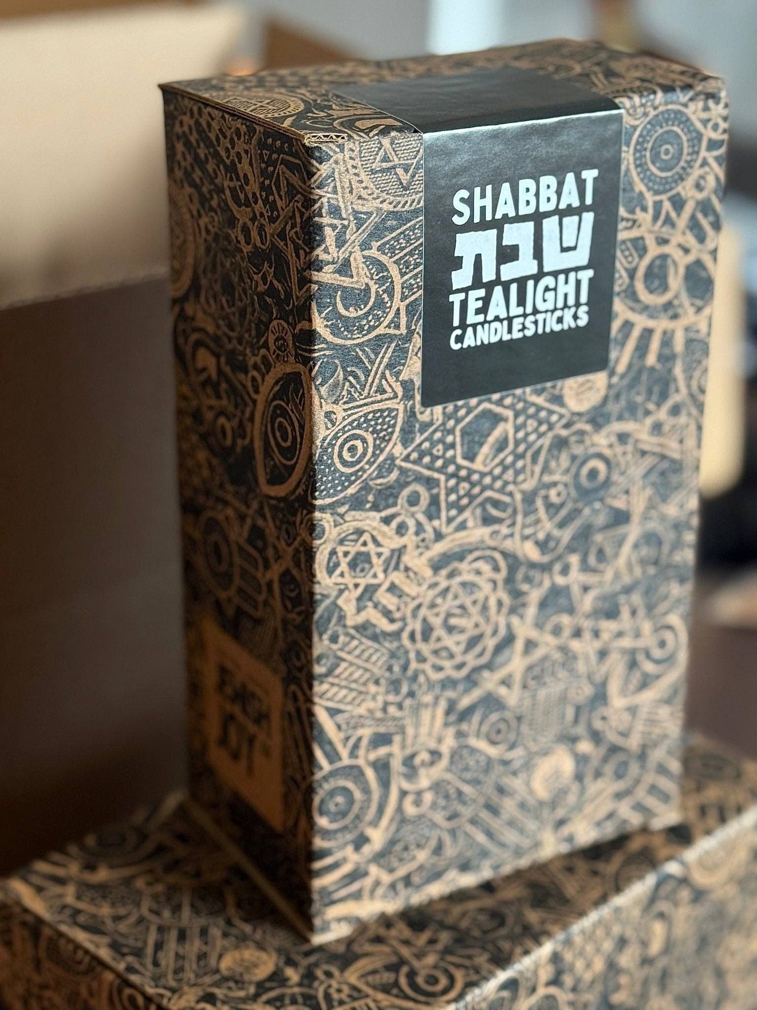 JEWISHJOY.co - Wholesale Candle Holder - Crystal Tealight Shabbat Candlesticks - Judaica Gift4