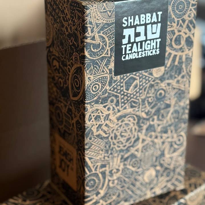 JEWISHJOY.co - Wholesale Candle Holder - Crystal Tealight Shabbat Candlesticks - Judaica Gift4