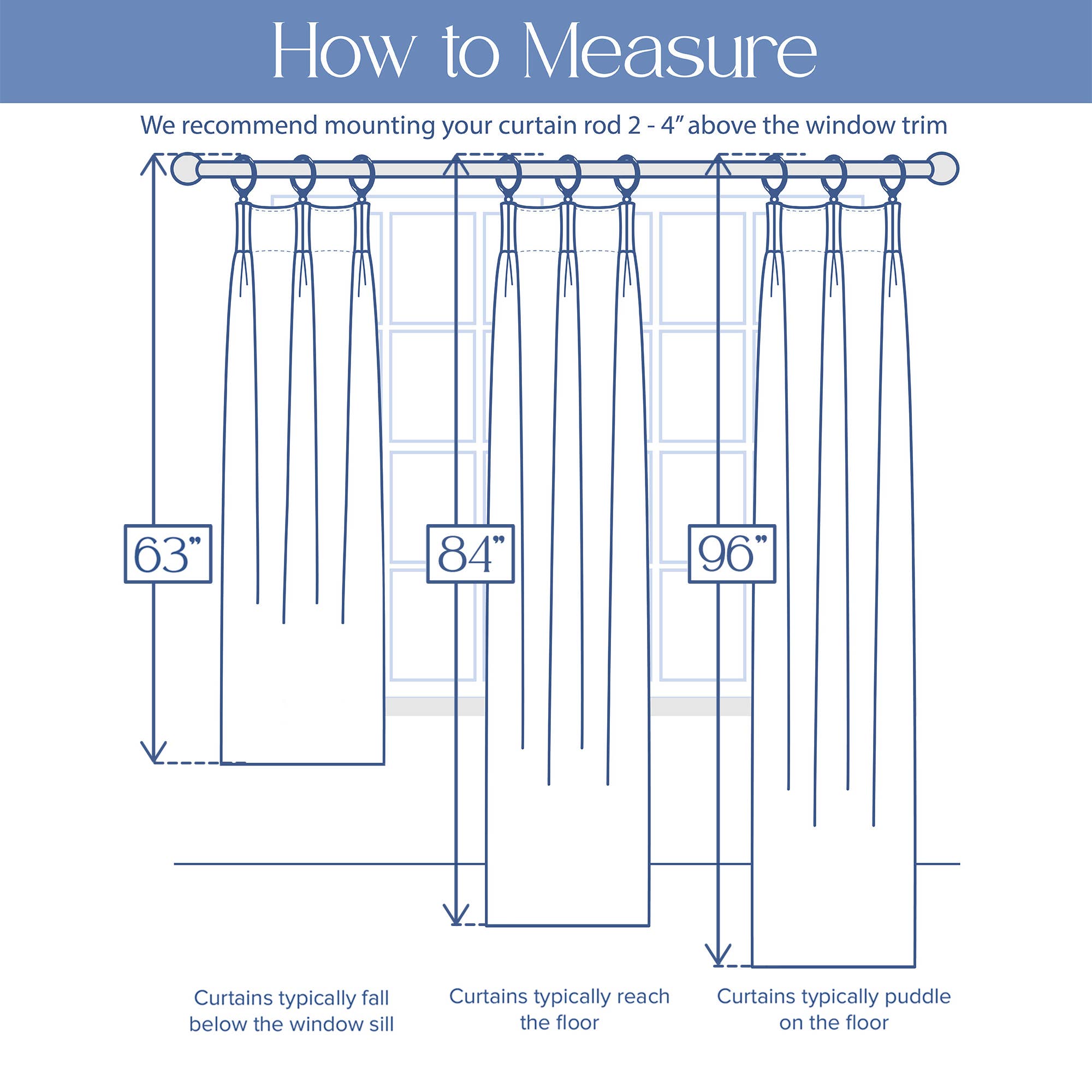 Awesome Home – wholesale Gardin – Enkel gardinpanel med nypveck med krokar och ringar20