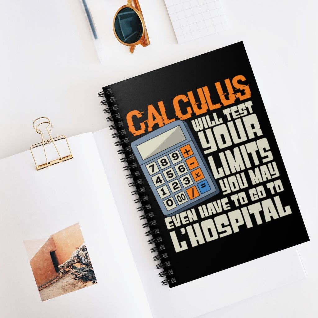Teegarb LLC - Wholesale Notebook - Spiral Notebook  Math Teacher Accountant Accounting Gift Fun Crunching Numbers Will Test Your Limits Men Women4